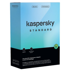 Logiciel Antivirus 1 Appareil / 1 An - Kaspersky Standard — Accessoire · Smarty Paris 18e